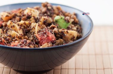 Black Quinoa Salad with Celery Seed Dressing