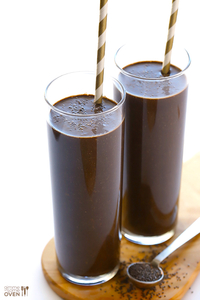 Chocolate Chia Smoothie (via gimmesomeoven.com)