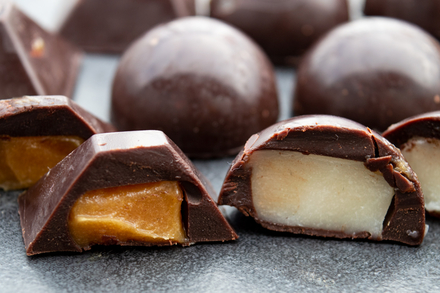 Salted Caramel &#038; Vanilla Chocolates