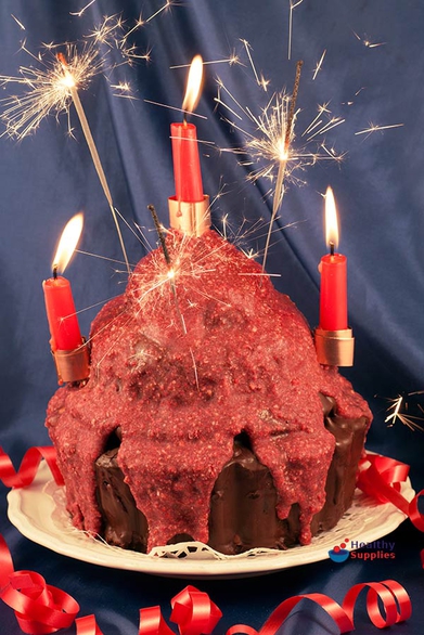 Chocolate & Raspberry Ripple Cake