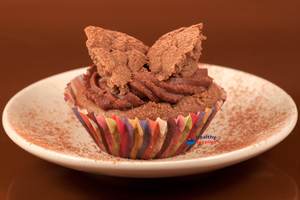 Mocha Butterfly Cakes