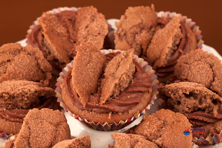 Mocha Butterfly Cakes (Gluten-free)