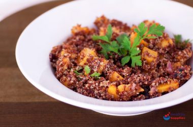 Warm Salad of Red Quinoa & Butternut Squash