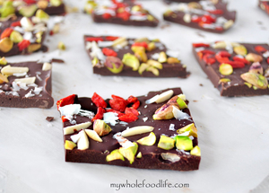 Superfood Chocolate Bark (via mywholefoodlife.com)