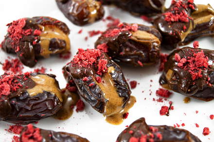 Almond Butter Stuffed Medjools