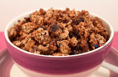 Gluten-Free Almond Butter Granola