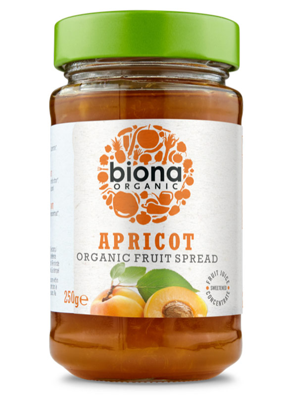 Organic Apricot Spread 250g (Biona)