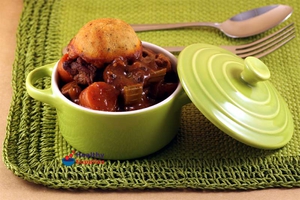 Beef & Ale Stew with Gluten-Free Dumplings