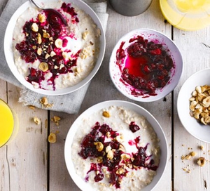 Beetroot, Apple, Cranberry Compote & Toasted Hazelnuts (via bbcgoodfood.com)