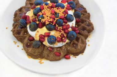 Coconut & Spelt Cacao Waffles