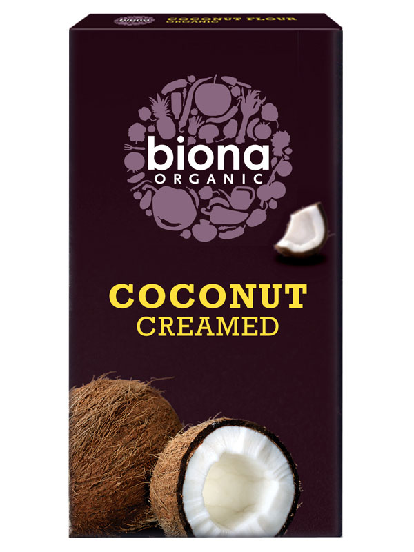 Creamed Coconut Block, Organic 200g (Biona)