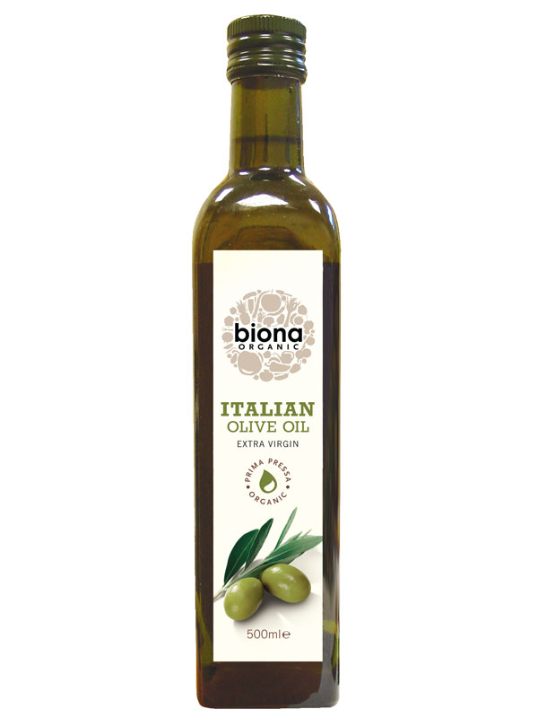 Organic Italian Extra Virgin Olive Oil 500ml (Biona)