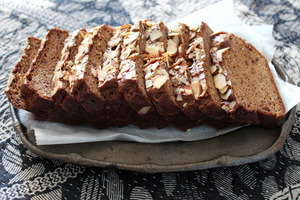 Banana & Almond Butter Maca Bread (via lovingearth.net)