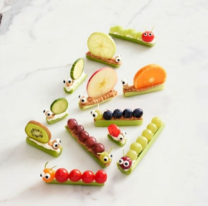 Adorable Vegetable and Fruit Bugs (via womansday.com)