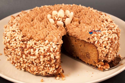 Carrot & Coriander Cake