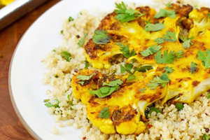 Roasted Cauliflower Steaks (via thekitchn.com)