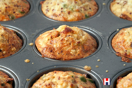 Spice ‘n’ Cheesy Mini Frittata