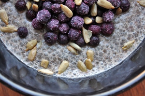 Maple Cinnamon Chia Porridge (via greenlitebites.com)