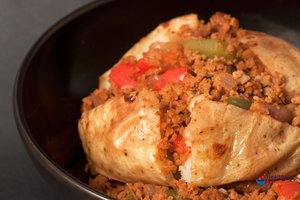 Jacket Potato with Vegetarian Chilli