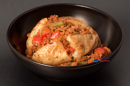 Jacket Potato with Vegetarian Chilli