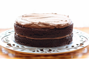 Chocolate Cake (via barefeetinthekitchen.com)