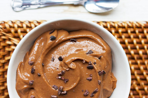 Chocolate Quinoa pudding (via thegreenforks.com)