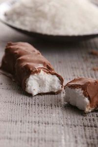 Coconut Chocolate Bars (via thenourishedcaveman.com)