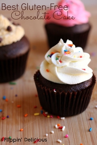 Gluten-Free Chocolate Cupcakes (via flippindelicious.com)