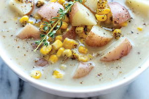 Potato and Corn Chowder (via damndelicious.net)