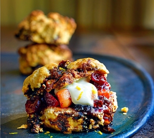 Christmas Pudding Scones (via jamieoliver.com)