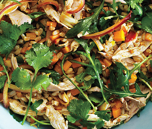 4) Curried Spelt Salad (via epicurious.com)