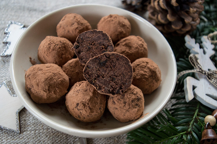 Dark &#038; Salty Chocolate Truffles