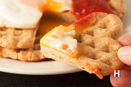 Devilled (Curry) Waffles