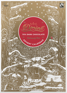 Fairtrade Dark Chocolate Advent Calendar 85g (Divine)