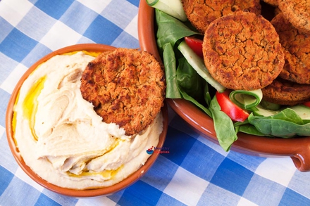 Sun Dried Tomato Falafel