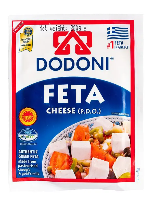 Feta Cheese 200g (Dodoni)