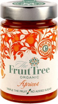 Apricot Fruit Crush, Organic 250g (The Fruit Tree)