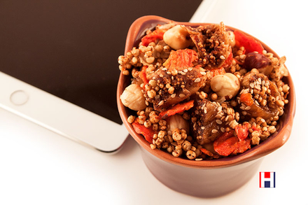 Happy Hazelnut Snack Crumble