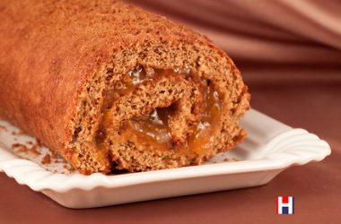 Apricot Jam Roly Poly