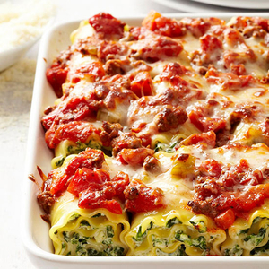 Rolled Lasagne Florentine (via bhg.com)