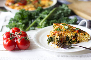 Crustless Low Carb Quiche (via lindawagner.net)