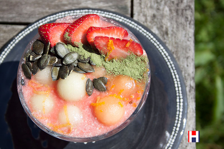 Three Melon Merengue Smoothie Bowl