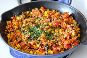 Mexican Quinoa (via damndelicious.net)