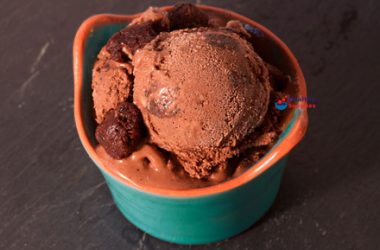 Dairy Free Mocha Fudge Ice Cream