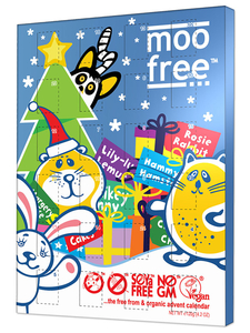 Dairy Free Chocolate Advent Calendar, Organic 120g (Moo Free)