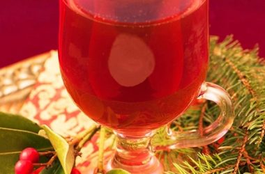 Mulled Cider with Pomegranate