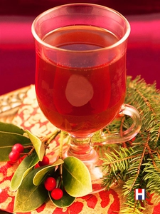 Mulled Cider with Pomegranate