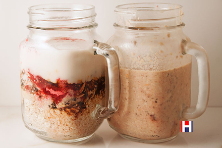Orange & Cranberry Overnight Oats