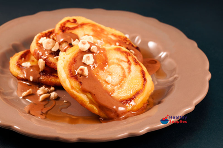 Hazelnut &#038; Maple Syrup Pancakes