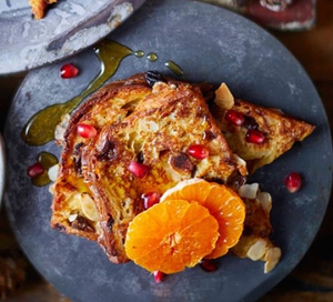 Crunchy Almond Panettone French Toast (via bbcgoodfood.com)